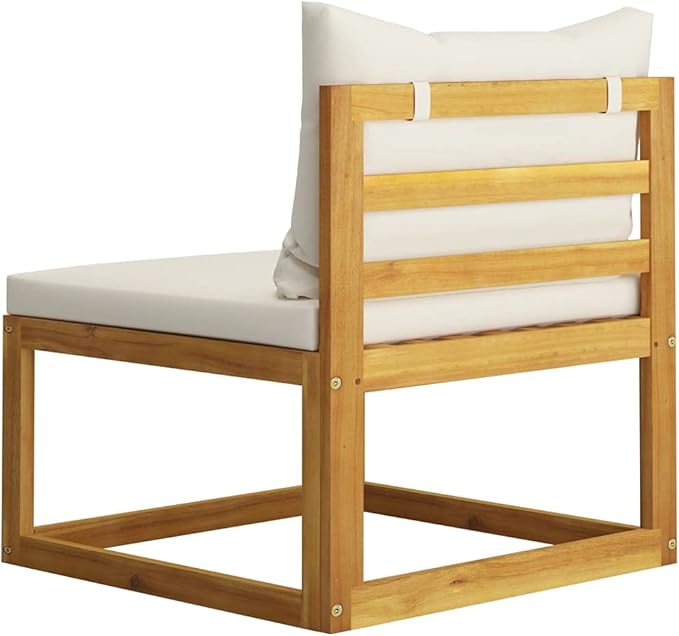 Patio Lounge Set with Cushions,Outdoor Tables and Chairs,Outdoor Furniture Sets,Patio Conversation Sets,for Garden,Deck,Backyard,5 Piece Solid Acacia Wood