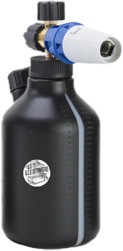 Foam Cannon | Unique Side Fill | Professional Pressure Washer Attachment (Up to 4500 PSI) - Optimal for Superior Car Cleaning