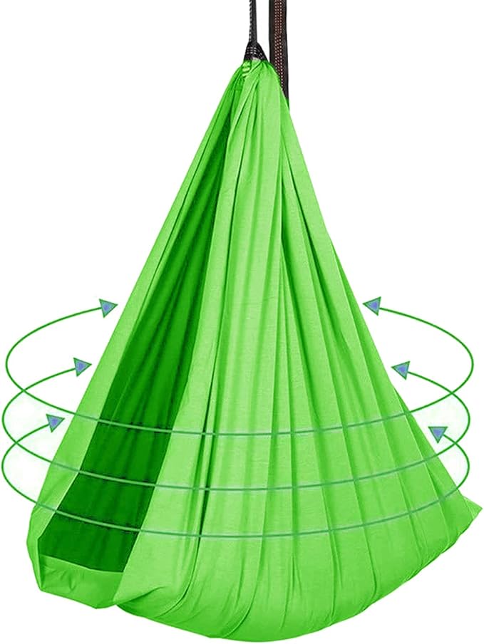 Sensory Swing for Adults Kids Therapy Swing Indoor Soothing Calming Snuggle Hammock Durable Soft Fabric Swing Excellent stretchability Ideal for Sensory Integration