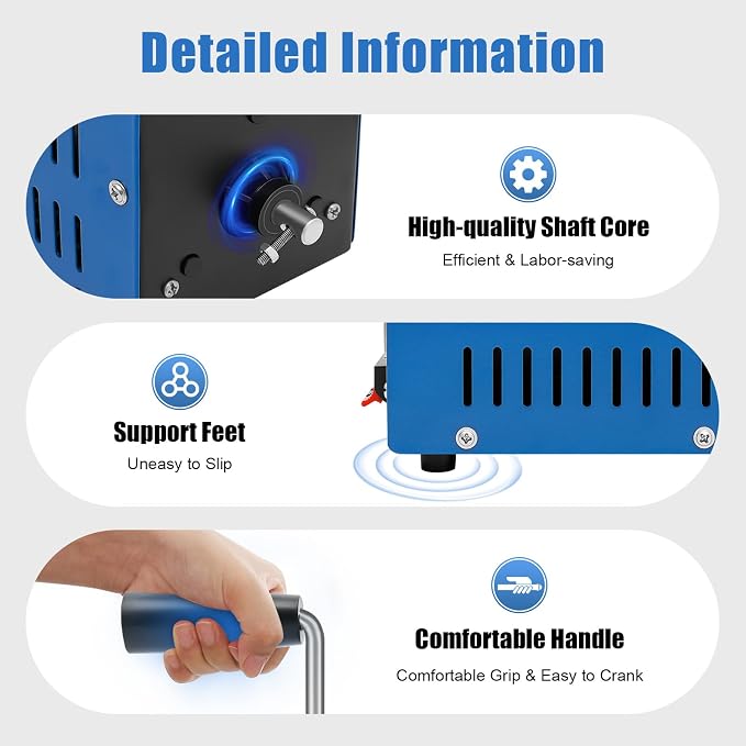 Manual Hand Cranking Generator Portable High Power Hand-cranked Charging Generator USB Charging Emergency Dynamotor for Outdoor Travel Camping Hiking Survival Activities
