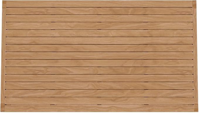 Modway Carlsbad Teak Wood Coffee Table, Natural