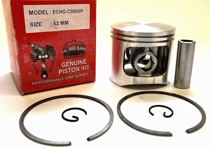 Piston Kit Compatible with Echo CS-800P Chainsaws, 52mm, Replaces # P021005421 Two Day Standard Shipping to all 50 States!