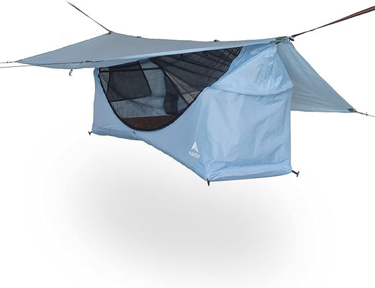 Haven Tents Lay Flat Hammock Tent - Waterproof Camping Hammock with Mosquito Net, Insulated Pad and Rainfly - Haven Tent, Haven XL, Haven Safari