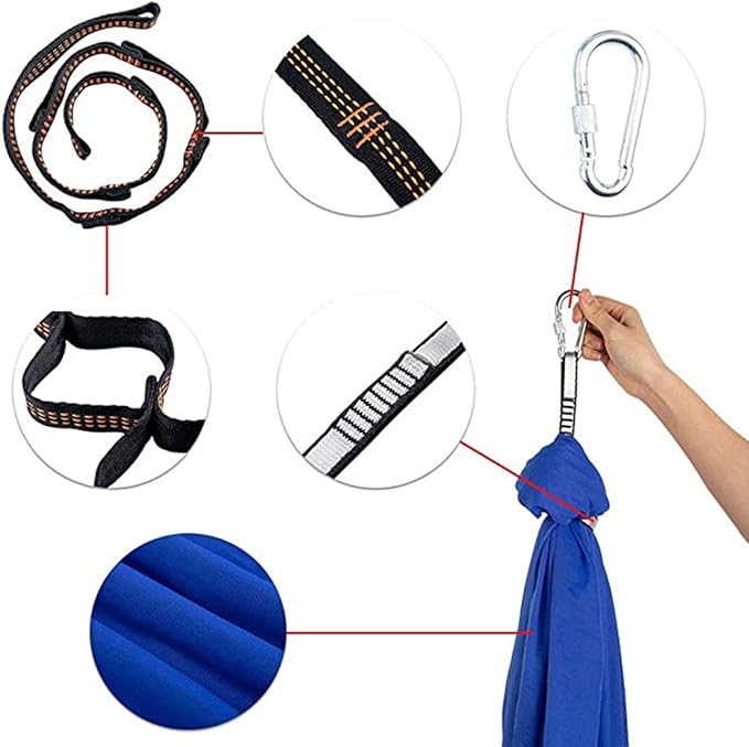 Adjustable Indoor Therapy Swing Yoga Flying Cuddle Hammock Hanging Bed Ideal for Children's Kids/Adult Special Needs Autism ADHD Aspergers and Sensory Integration