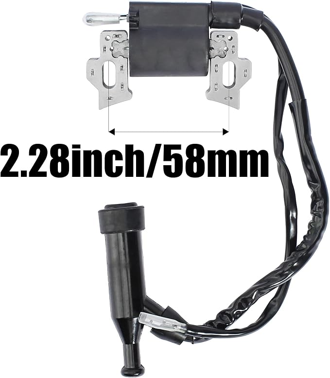 Ignition Coil Compatible with Champion Power 196cc 6.5HP 3500/4000 Watts Gasoline Generator 3500W 4000W 40008 40026 46514 46515 46516 46517 46535 46539 46540 46551 46553 46554 46555 46558