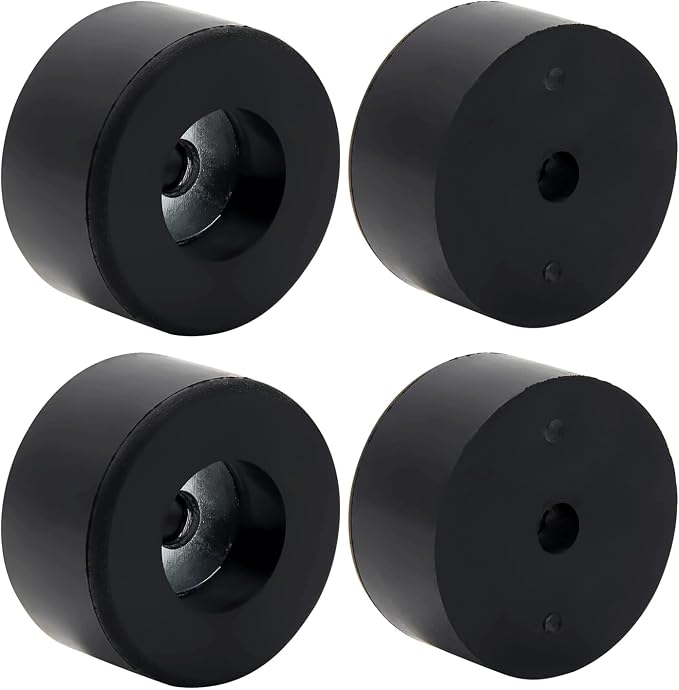 192310GS Anti Vibration Foot Pad Rubber Feet Foot Mount, Fit for Coleman Powermate Sanborn 094-0026 E106661, Many Compressors, Generators, Pressure Washers Anti Vibration Foot Pad (4/Pack)