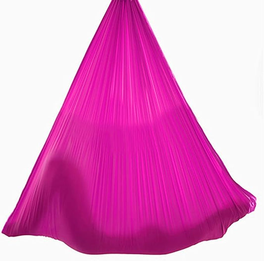 LJYT Elastic Children's Hammock Indoor and Outdoor Swing Elastic Children's Sensory Aerial Yoga Hammock (Color : D, Size : 1Mx2.8M)