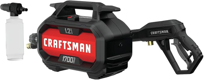 Craftsman Electric Pressure Washer (CMEPW1700) and Chemical Guys Mr. Pink Foaming Car Wash Soap (64 fl oz)