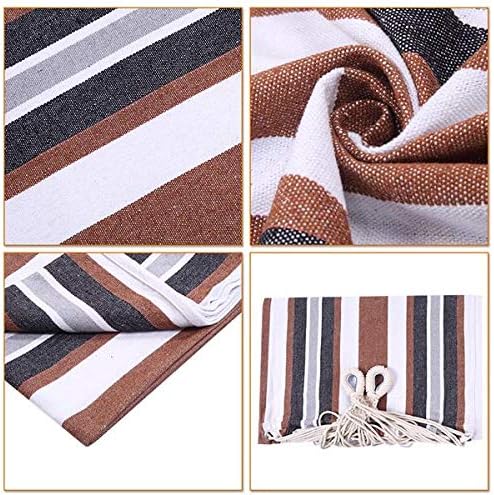 Hammock Set (Hammock Frame Small Color Bar) Natural Rope (Coffee bar)