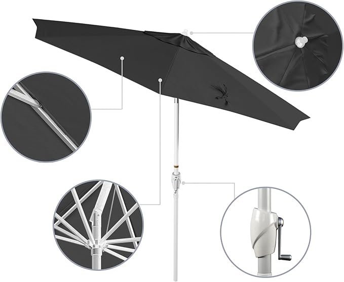 California Umbrella 9' Rd Aluminum Patio Umbrella
