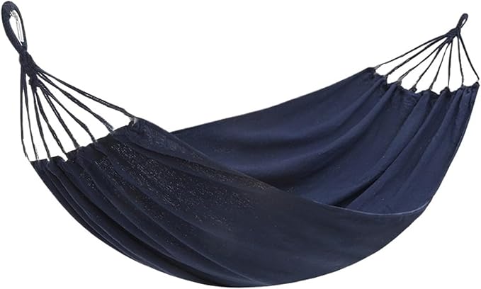 Hammocks, Camp Swings Hammock Garden Travel Sleeping Rest Balcony Hammock Patio Portable Camp Supplies,for Outside(Blue,Double)