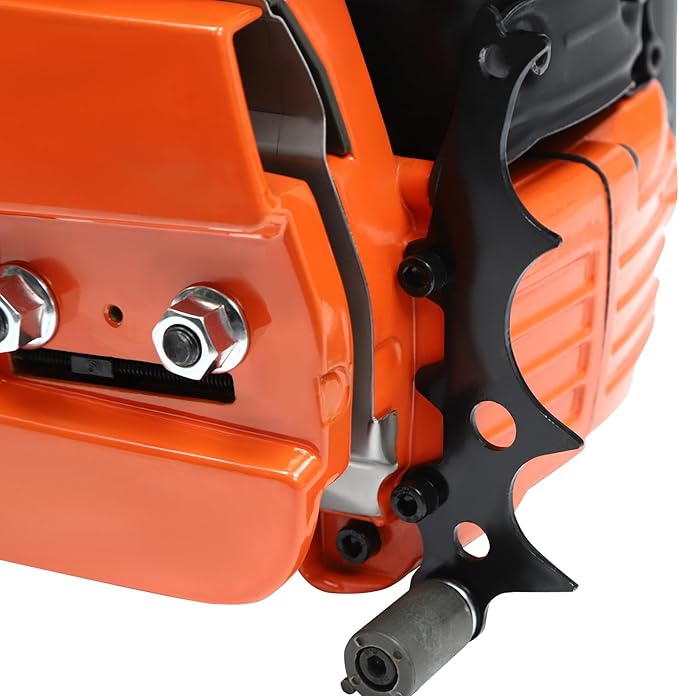 24 Inch Gas Chainsaw, 65CC 2-Stroke Gas Powered Handheld Garden Saw, Portable Cordless Petrol Chainsaws with Goggles & Gloves, Hand Pull Start for Cutting Wood Outdoor Home Farm Garden Use