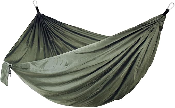 Hangmat Camping Parachute Hammock for Outdoor Hiking Travel Backpacking 210D Nylon Taffeta Hammock Swing Buiten Hammock(I,270x140 cm)