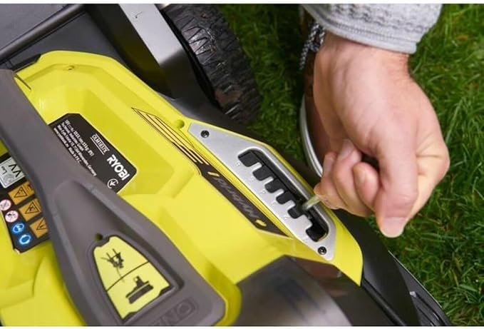 RYOBI 36V LithiumPlus Hybrid Lawnmower cuts 37cm - 2 x 5.0 Ah Batteries - 1 x RY18LMH37A-250 Quick Charger