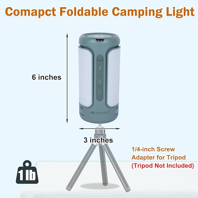 Rechargeable Lantern + Hammock Bug Net, Foldable LED Lights with 5 Modes Linghting, Mosquito Net for Hammocks