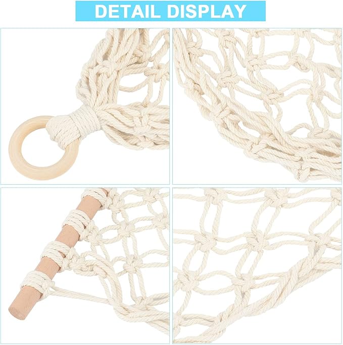Hanging Fruit Hammock Under Cabinet Hanging Basket Includes Hooks - Macrame Bohemian Hanging Banana Vegetable Hammocks Kitchen Storage Counter Space Saving Decoration at Home, Boat (Style A - 1 Pack)