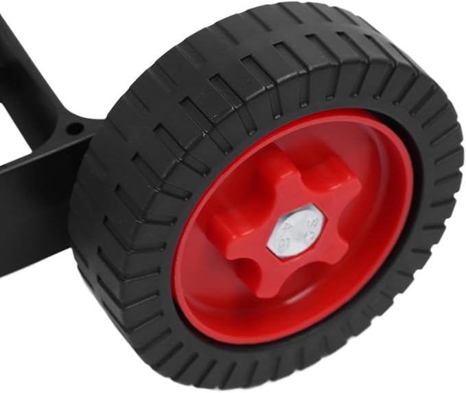 String Trimmer Attachment Wheel, Sturdy ABS Support Wheels for Lawn Trimmer – Quick Installation Auxiliary Wheel for Walk Behind Brush Cutter Gardening Tool