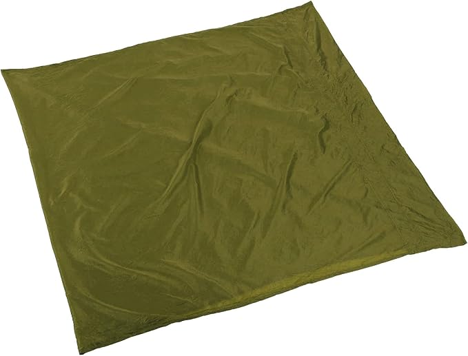Portable Parachute Camping Hammock, Lightweight Outdoor Hammock with Aluminum Snap Hooks and Storage Bag for Hiking, Travel, and Picnics, 200kg Load Capacity (OD Green)