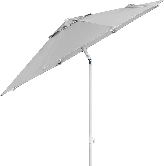 Aqua Outdoors Patio Umbrella – Heavy Duty, Wind-Stable, Adjustable Tilt & Height – Sun Shade for Pool, Deck, Backyard – Rust-Free Frame – Easy Assembly