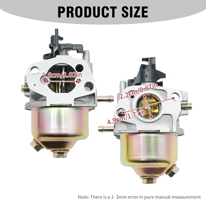 Anxingo 12AGB2MP791 Carburetor Kit, Replacement for Craftsman M270 Lawn Mower CMXGMAM1125504 M275 Lawn Mower CMXGMAM2703842, Replaces 12AGA2MP793
