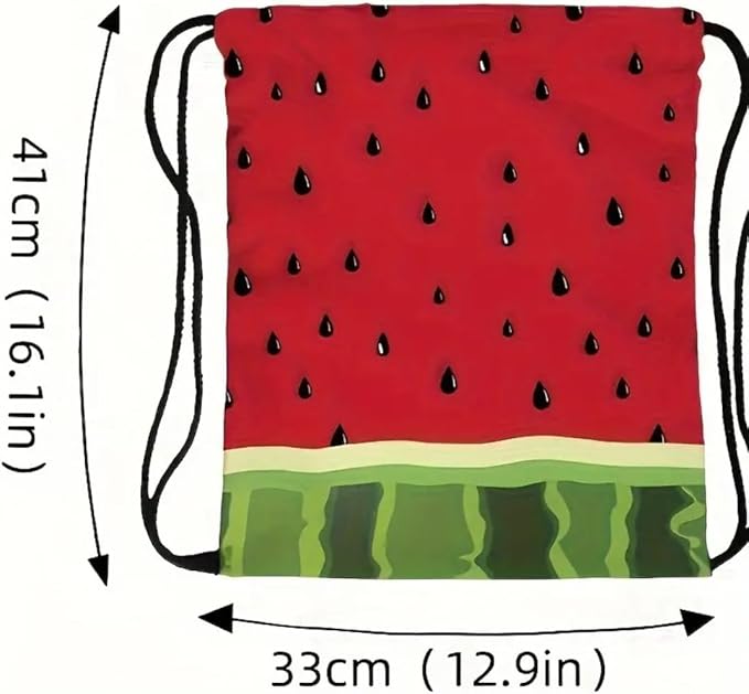 Generic Rainbow Pattern Hammock, Includes Shoulder Bag, Giant Size Towel, Watermelon Pattern Straw Hat, Watermelon Shaped Earrings. Maximum Weight Recommendation: 450 Pounds.