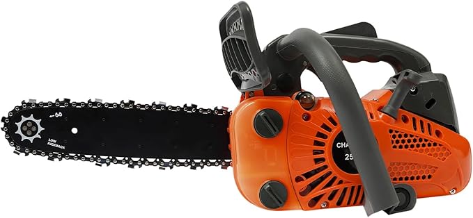 20inch Gas Chain Saw, 3.49HP 58CC 2-Stroke Gasoline Powered Chainsaw, 9000RPM Air Cooled Pull Start Gas Chainsaw Petrol Chain Saw with Safety Lock & Automatic Return for Wood Cutting, Trees