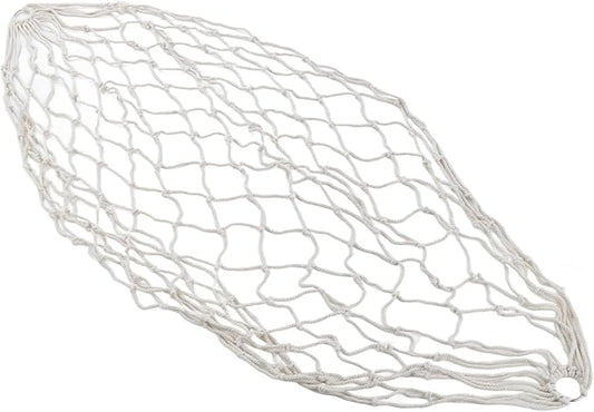 Cotton Rope Hammock Hand Woven 264.6lb Capacity Portable Cotton Rope Mesh Hammock for Outdoor Indoor Patio Yard