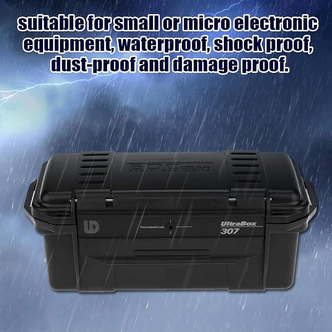 Storage Sealed Box, Shockproof Survival Storage Box for Outdoor and Indoor Daily Srorage (C)