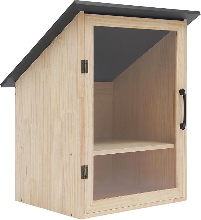 Solid Wood Blessing Box for Community Sharing, Schools (16"×14.5"×22.63")