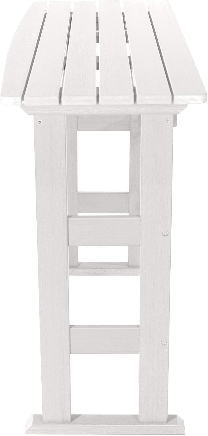 Highwood AD-TBL-KS3-WHE Lehigh Bar Height Balcony Table, White
