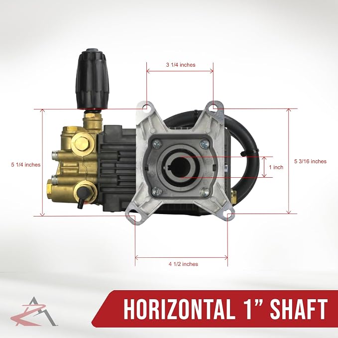 The ROP Shop OEM Annovi Reverberi 3700 PSI Pump & VRT3 Unloader for Pressure Washer for Graco 24E750