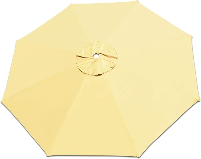 Replacement Patio Umbrella Canopy Cover for 13ft 8 Ribs Umbrella Taupe (CANOPY ONLY) (Beige)