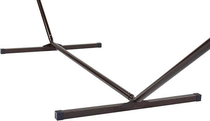 Island Escape Rope Hammock and Stand Set (Mocha Stand and Mocha Hammock)
