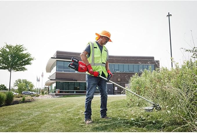 A for M18 Fuel 17 Inch Dual Battery String Trimmer (Bare Tool) - Reconditioned + TPT Premium cart tecforeman