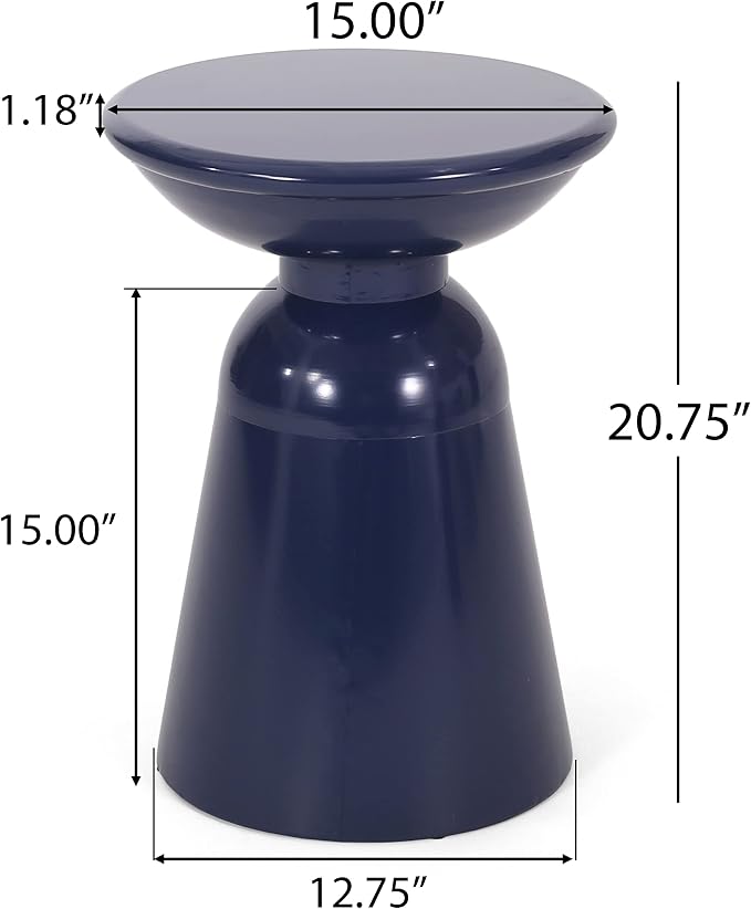 Pelon Outdoor Side Tables - Navy Blue