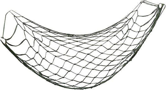 Sosoport Camping Net Hammock 200x120cm Portable Sleeping Net Bed Rope Hammock Nylon Mesh for Outdoor Activities