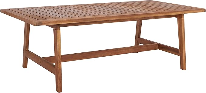 SAFAVIEH Outdoor Collection Blaze Natural/White 5-Piece Conversation Patio Set