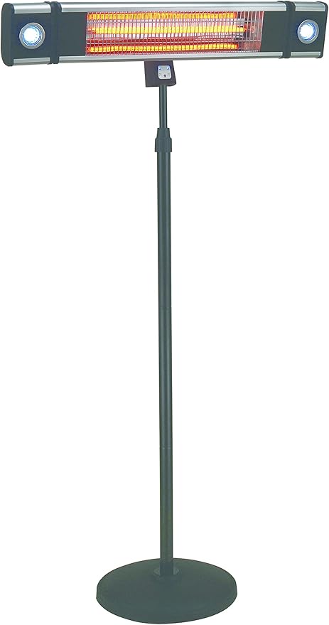 Ener-G+ EnerG+ Infrared Electric Outdoor Heater - Freestanding with LED & Remote