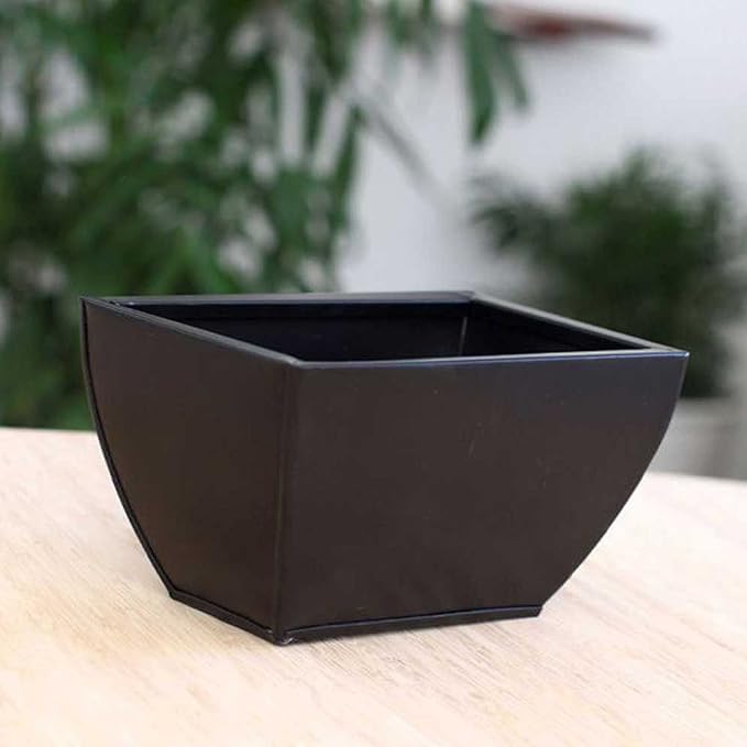 Catastrophic Creations Cat Planter Lounge Cat Hammock — 25-Inch Onyx Bamboo/Natural Canvas— Cat Wall Shelf— Cat Wall Furniture — Cat Climbing Shelves — Cat Floating Shelves — Cat Wall Hammock