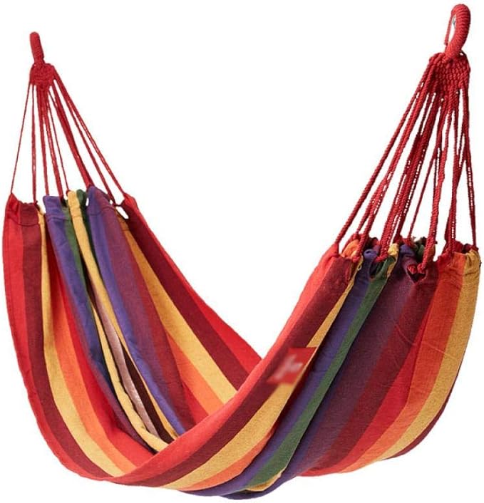 Camping Hammock Lightweight Portable Nylon Hammock for Backpacking Camping Travel， Beach， Yard. Orange