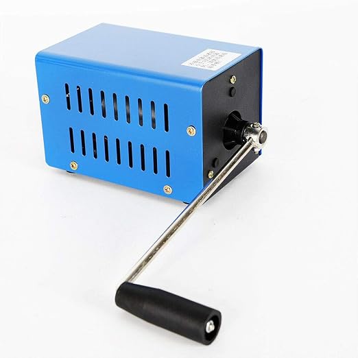Portable Hand Crank USB Charger - Emergency Generator for Travel, Camping, Hiking & Survival