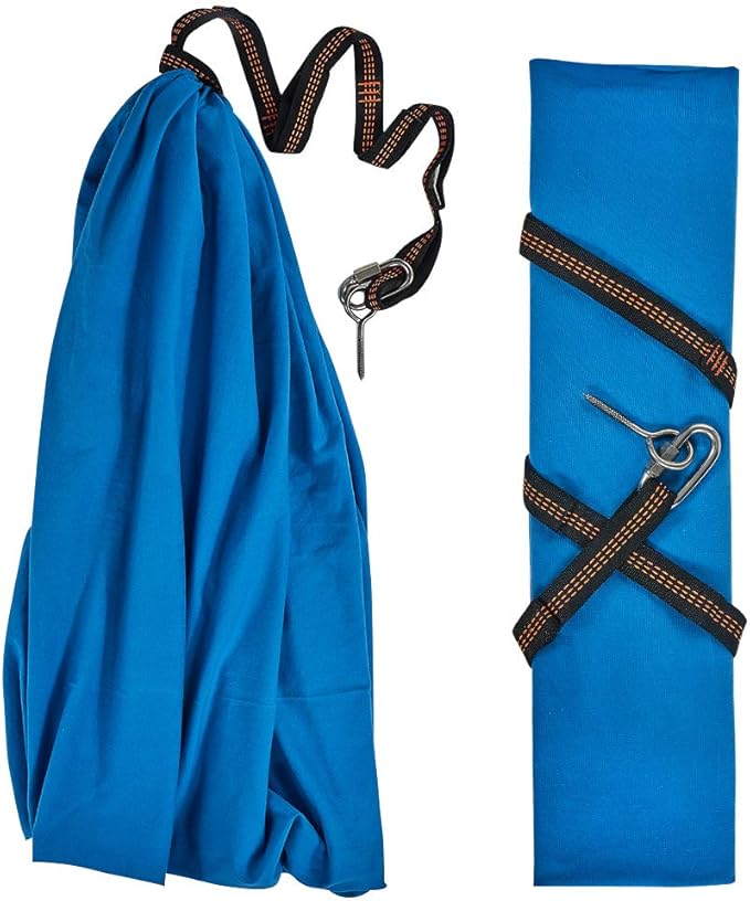 TOPARCHERY Indoor Sensory Swing for More Special Needs, Cuddle Hammock for Sensory Integration Snuggle Swing Hammocks (Blue)