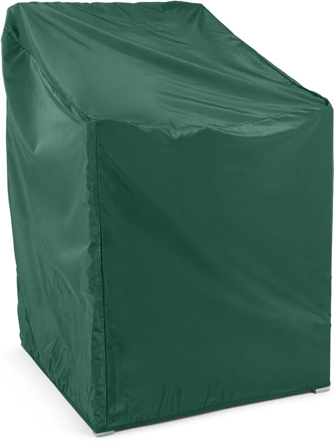 Covermates Classic Outdoor Chair Cover – Lightweight Weather-Resistant Patio Chair Cover with Elastic Hem & Mesh Vent, Protects Patio, Dining & Lounge Chairs, 30W x 38D x 36H, Green