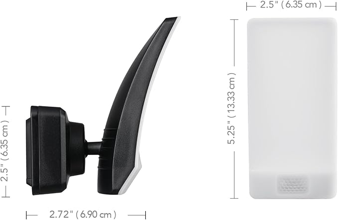 Globe-Electric 17000146 Globe Electric LED Battery Powered Arc Light Security Light