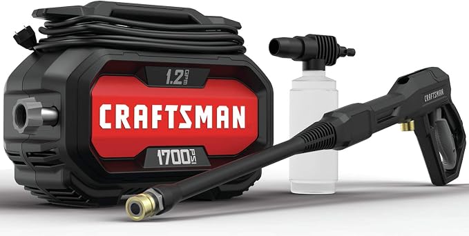 Craftsman Electric Pressure Washer (CMEPW1700) and Chemical Guys Mr. Pink Foaming Car Wash Soap (64 fl oz)