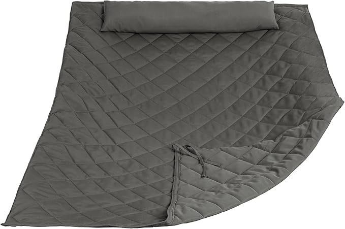ANOW Portable Hammock Pad with Hammock Pillow, Replacement Hammock Pad, Grey
