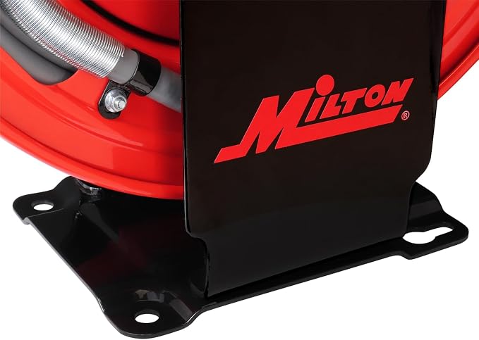 3/8" x 50' All-In-One Pressure Washer Dual-Arm Hose Reel (single wire-braided hose) - 4,000 PSI