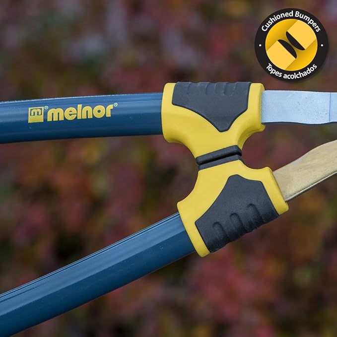 Melnor Pro Lopper & Pruner Value Pack - Forged Steel Blades - Includes 28”-37” Telescoping Bypass Loppers and 8.5” Professional Bypass Pruners