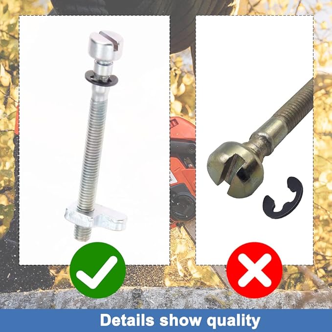 4Set Chain Tensioner Adjuster Adjusting Screw For Husqvarna 36 41 136 137 141 142 235 240 Chainsaw