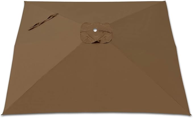 Replacement Umbrella Canopy for 8.2ft x 8.2ft 8 ribs in (Canopy Only)